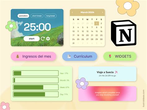 Notion Widgets Website