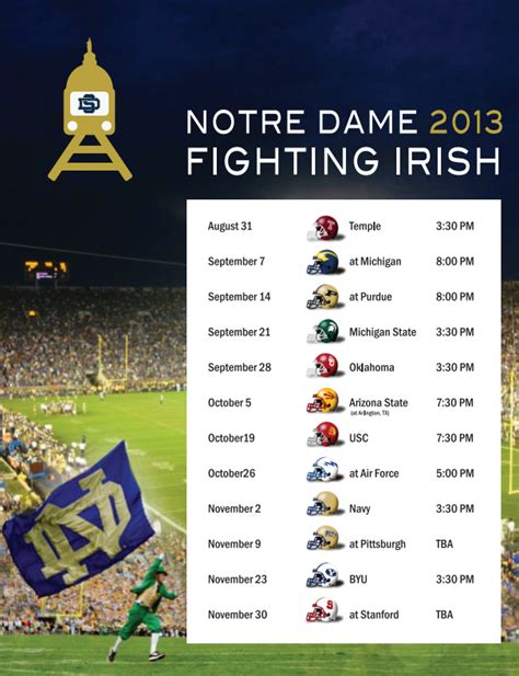 notre dame 2023 football schedule predictions