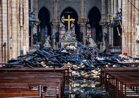 notre dame cathedral fire arson