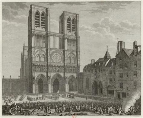 notre dame cathedral french revolution