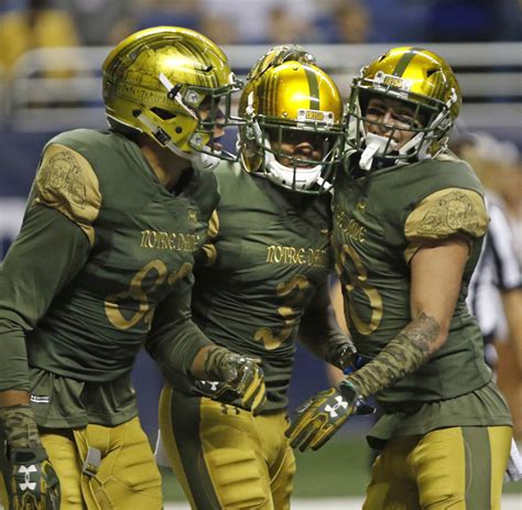 notre dame football jerseys shamrock series