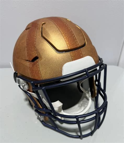 notre dame football rockne helmets