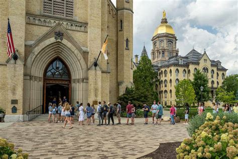 notre dame mass times