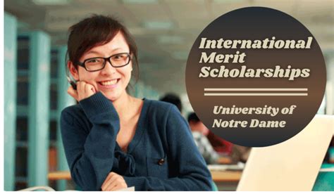 notre dame merit based scholarships