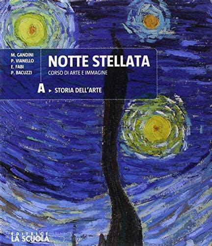 notte stellata libro di arte