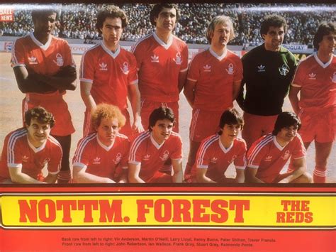 nottingham forest 1980 squad