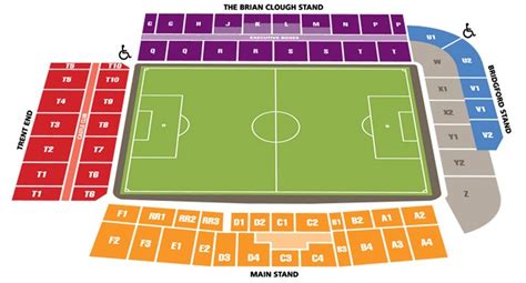 nottingham forest city ground seating plan