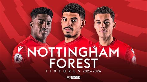 nottingham forest fixtures