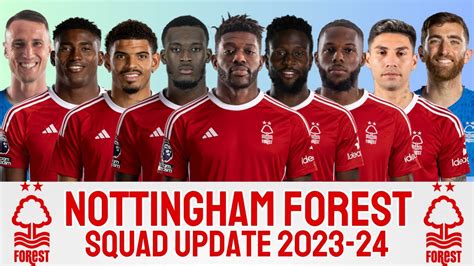 nottingham forest squad 2023/24