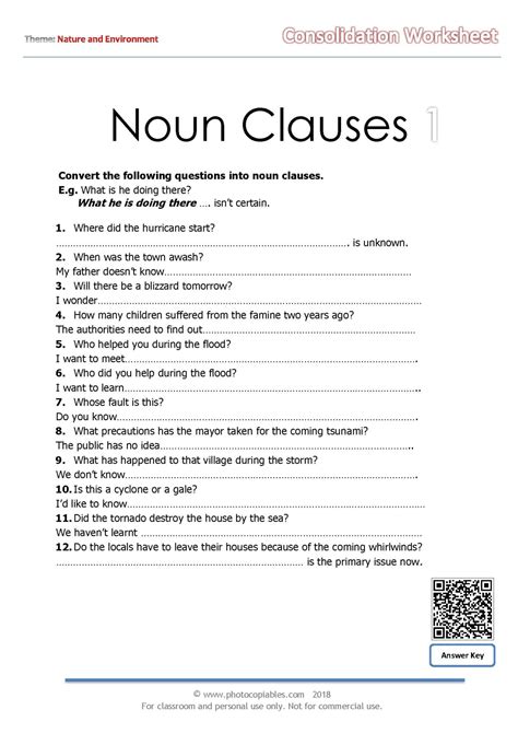 noun clause exercises with answers pdf class 9