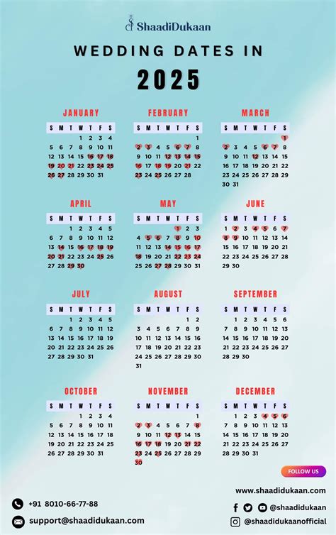 Nov Wedding Dates 2025