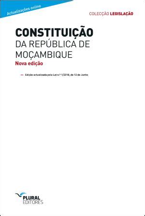 nova constituicao da republica de mocambique