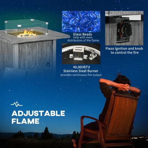 Nova Fire Pit Table Cover