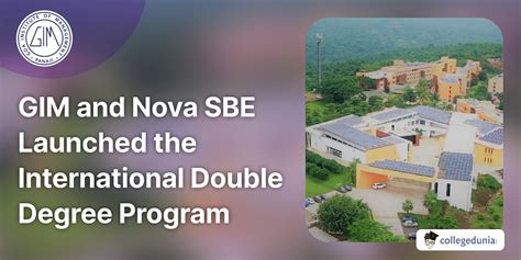 nova sbe double degree