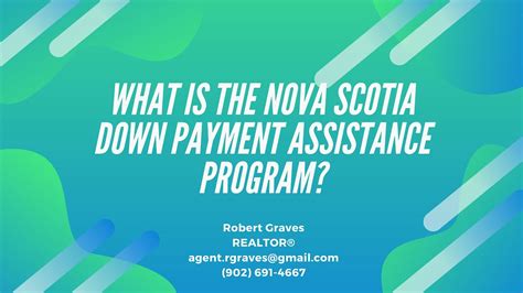nova scotia down payment assistance