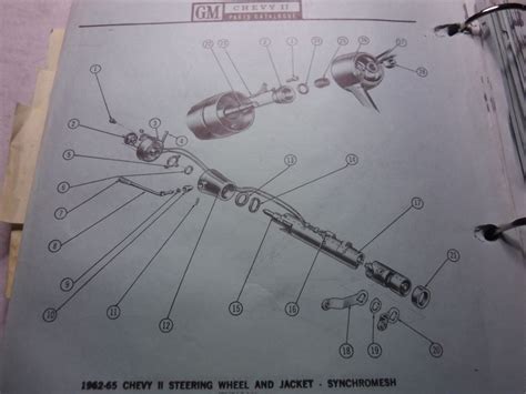 Nova Steering Column Diagram