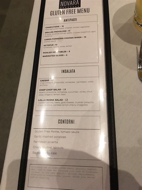 Discover Novara's Culinary Treasures: Unveiling the Menu Sensation