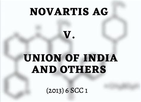 novartis ag v. union of india 2013 6 scc 1