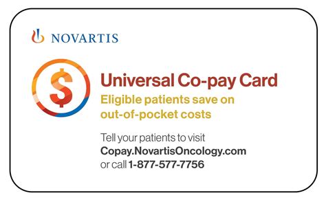 novartis co pay card