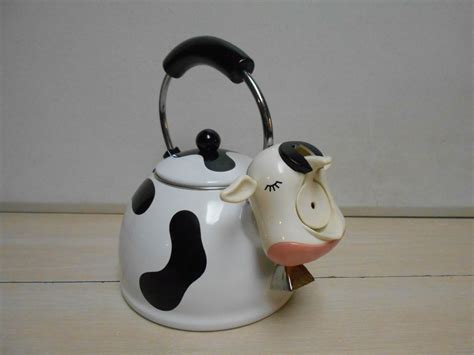 novelty whistling tea kettle