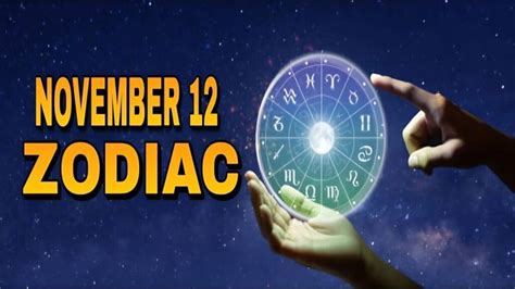 November 12 Horoscope