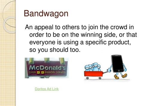 now write a slogan using bandwagon techniques.