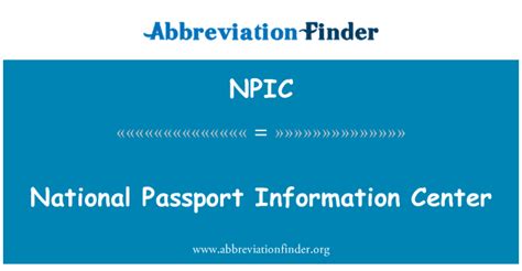 npic passport