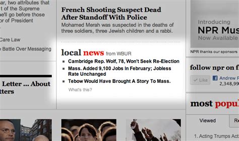 npr news headlines today local