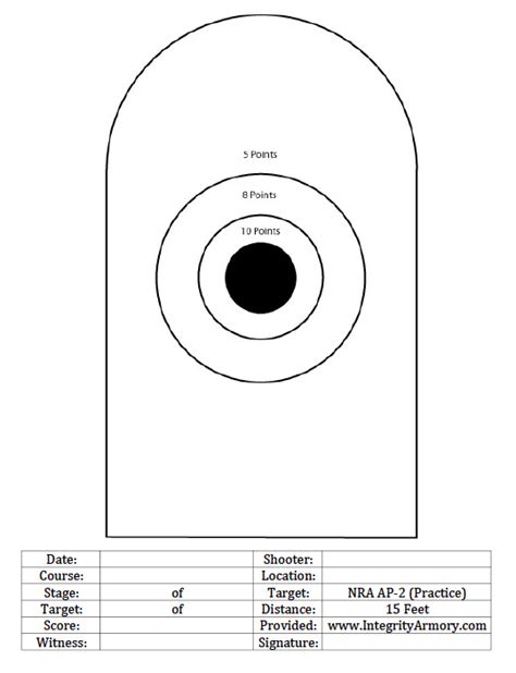 Nra Ap2 Target Integrity Armory 