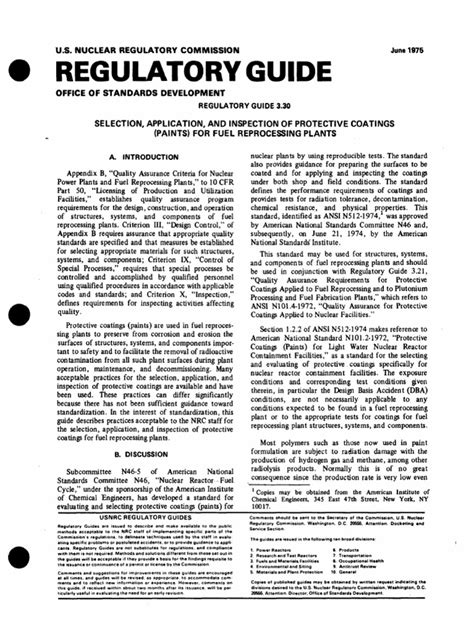 nrc reg guides