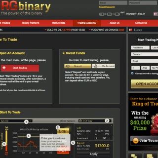 NRG Binary Platform Canadian Binary Options