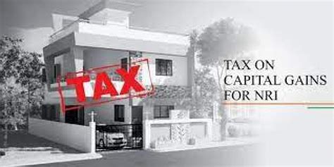 nri capital gains tax on property sale