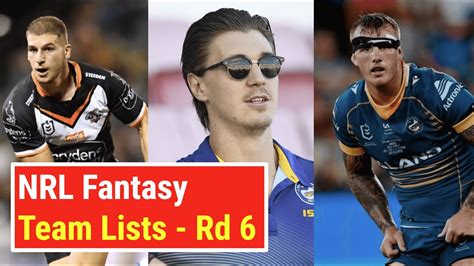 nrl fantasy teams