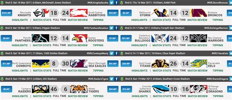 nrl live score round 15 2022