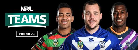 nrl teams round 22