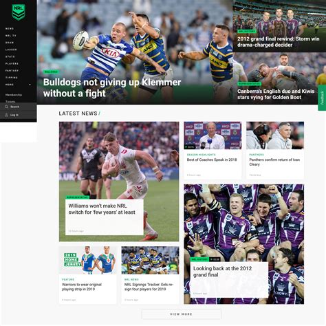 nrl website