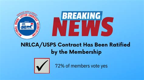 nrlca contract usps