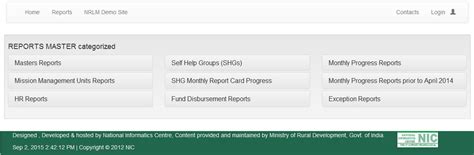 nrlm gov in login page