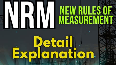 nrm quantity surveying