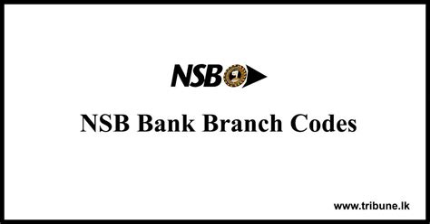 nsb bank branch code list