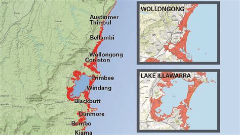 nsw ses tsunami map