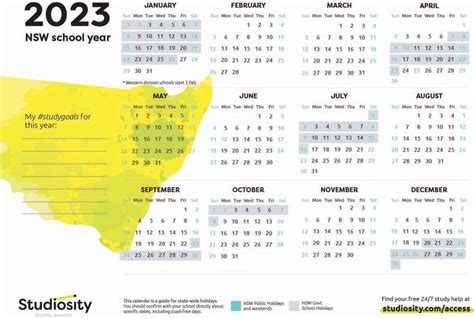 nsw state school term dates 2023