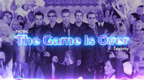 Nsync Game Is Over