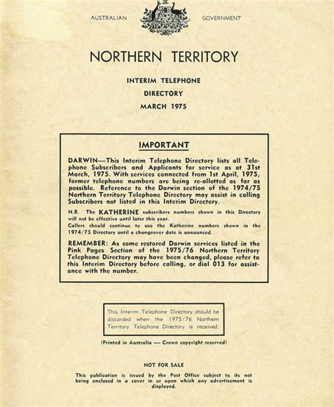 nt government phone directory