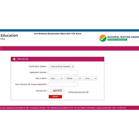 nta jee mains 2021 result rank