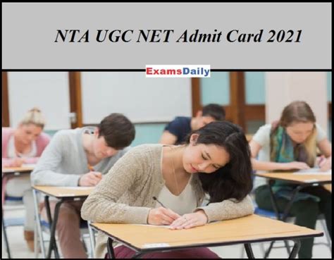 nta ugc net admit card 2021