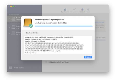 Mac NTFS schreiben Mit macOS NTFS Festplatten beschreiben
