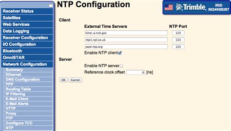 ntp server ip address egypt