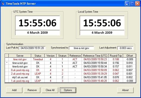 ntp server software free