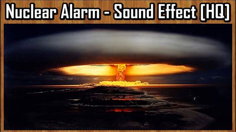 nuclear attack siren sound